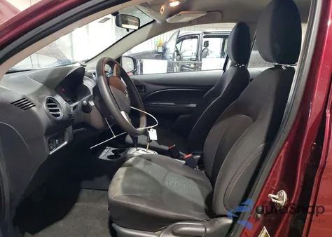 2019 Mitsubishi Mirage G4 Es z USA, uszkodzony, nr VIN ML32F3FJ0KHF04437